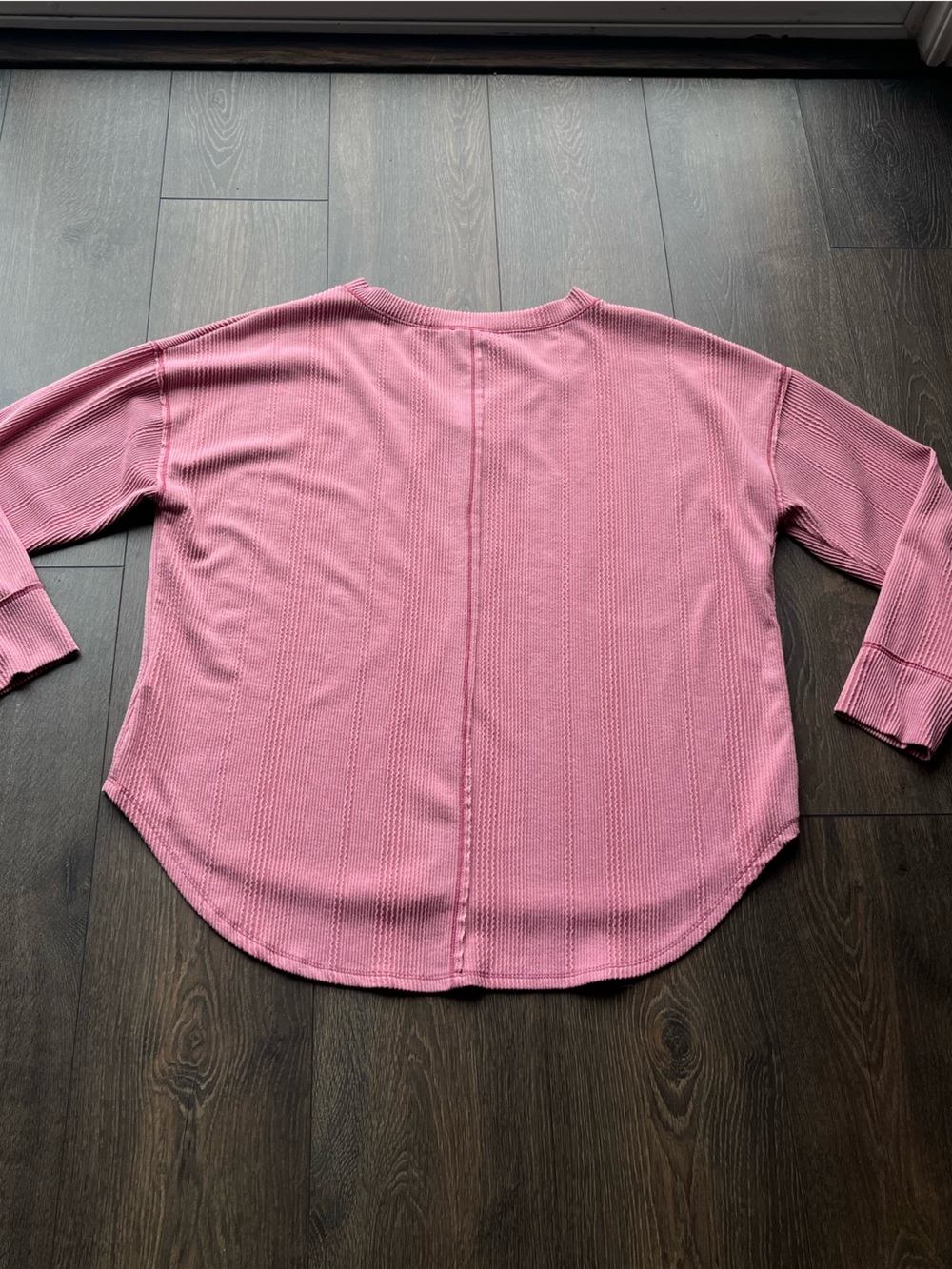 Lush Ribbed V-Neck Sweater - Picture 3 of 11